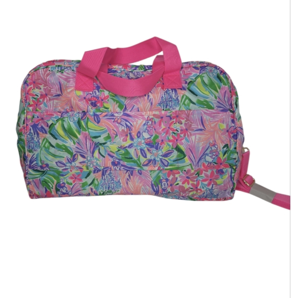 Lilly Pulitzer Beale Weekender Bag Disney Parks Collection Disney Dreamin NWT - Picture 2 of 11